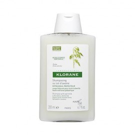 Klorane Shampoo with oat milk Σαμπουάν με Βρώμη για Έξτρα απαλότητα και Προστασία 200ml