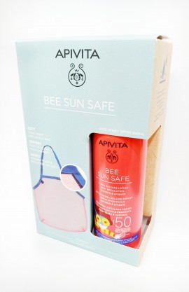 Apivita Promo Bee Sun Safe Hydra Sun Kids Lotion Spf50+ Δώρο Παιδική Τσάντα Θαλάσσης