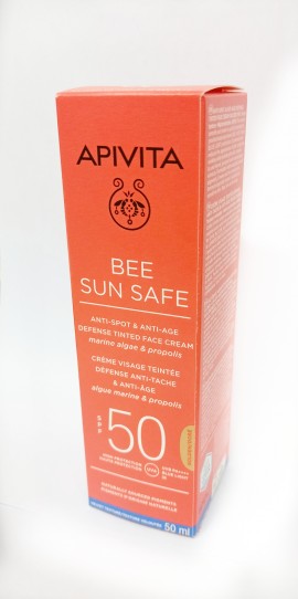 Apivita Bee Sun Safe Anti-Stop Αντηλιακή Golden/Dore 50ml