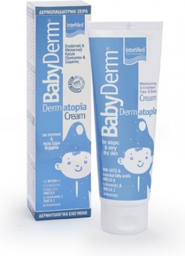 Intermed BabyDerm Dermatopia Cream Ενυδατική & Μαλακτική Κρέμα για Ατοπικά & Πολύ Ξηρά Δέρματα 75ml