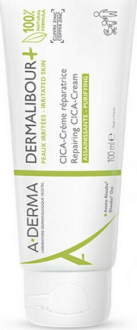 A-Derma Dermalibour+ Repairing Cica Cream Εξυγιαντική Επανορθωτική Κρέμα 100ml