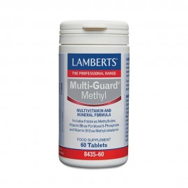 Lamberts Multi-Guard Methyl Πολυβιταμίνη Για Την Τόνωση Της Καρδιάς & Του Ανοσοποιητικού 60 Tαμπλέτες