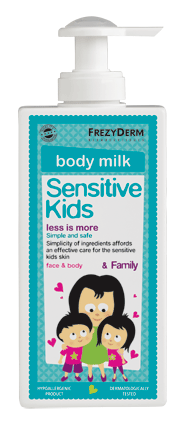 Frezyderm Sensitive Kids Face Body Milk Ενυδατικό Γαλάκτωμα για Πρόσωπο - Σώμα 200ml
