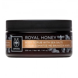 Apivita Royal Honey Scrub Σώματος με Θαλάσσια Άλατα, 200ml