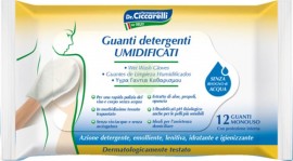 Dr Cicarelli Wet Wash Gloves Υγρά Γάντια Καθαρισμού για Πρόσωπο & Σώμα 12 Τεμάχια