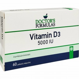 Doctors Formulas Vitamin D3 5000iu 60 κάψουλες