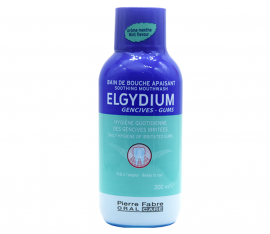 Elgydium Gencives Irritated Gums Mouthwash Στοματικό Διάλυμα Για Ευαίσθητα Ούλα 300ml