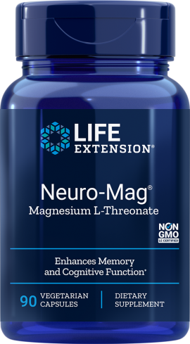 Life Extension Neuro Mag Magnesium L Threonate, 90 vcaps