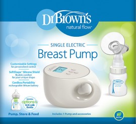 Θήλαστρο Ηλεκτρικό Μονής Άντλησης Single Electric Breast Pump Dr. Browns BF103