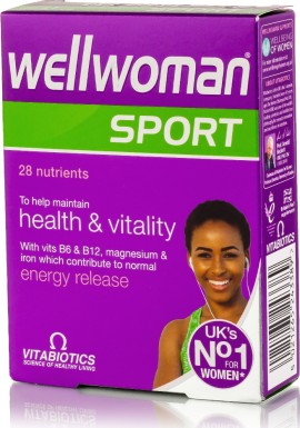 Vitabiotics Wellwoman Sport & Fitness Συμπλήρωμα διατροφής για Γυναίκες που Αθλούνται 30tabs