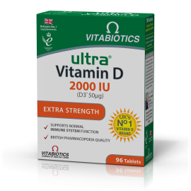 Vitabiotics Ultra Vitamin D 2000IU, 96Tabs