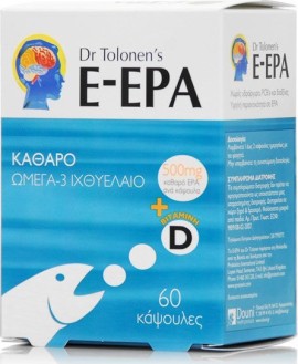 Dr. Tolonens E-EPA Ιχθυέλαιο 60 κάψουλες