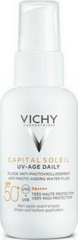 Vichy Capital Soleil UV-Age Daily SPF50+ Αντηλιακό Προσώπου κατά της Φωτογήρανσης 40ml