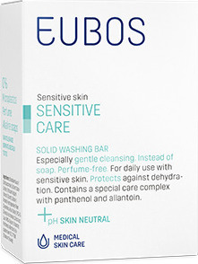 Eubos Sensitive Care Solid Washing Bar 125gr - Πλάκα Καθαρισμού Για Ευαίσθητα Δέρματα