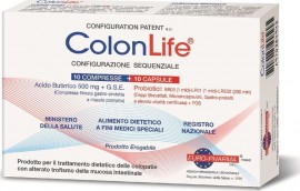 Bionat ColonLife Φυσικό Προϊόν Για Παθήσεις Του Παχέος Εντέρου 10 Δίσκια & 10 Κάψουλες