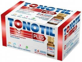 Tonotil Plus Συμπλήρωμα Διατροφής για Τόνωση Φιαλίδια 15x10ml