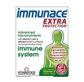 Vitabiotics Immunace Extra Protection 30 ταμπλέτες