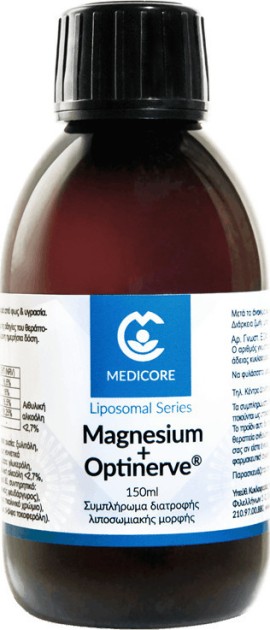 MediCore® Λιποσωμιακή Φόρμουλα Magnesium + Οptinerve® 150ml
