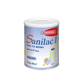 Γιώτης Sanilac 1 Γάλα 1ης Βρεφικής Ηλικίας 0-6 Μηνών 800gr