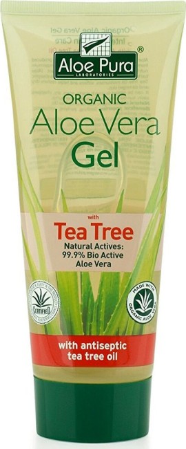 Optima Organic Aloe Vera with Tea Tree Ενυδατικό Gel Σώματος για Μετά τον Ήλιο 200ml