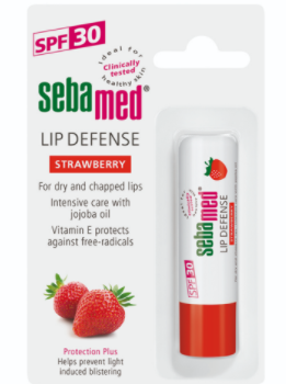 Sebamed - Lip Defense Stick SPF30 Στικ Με Γεύση Φράουλα, 4.8gr