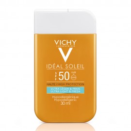 Vichy Ideal Soleil Lait SPF50 Αντηλιακή Κρέμα Προσώπου 30ml Pocket Size