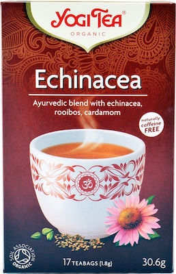 Yogi Tea Echinacea, Τσάι Για Την Γρίπη & Το Κρυολόγημα 17 Φακελάκια
