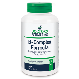 Doctors Formulas Vitamin B Complex Φόρμουλα Συμπλέγματος Βιταμινών B, 120 Ταμπλέτες