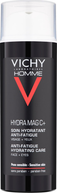 Vichy Homme Hydra Mag C Κρέμα Προσώπου για Ευαίσθητες Επιδερμίδες 50ml
