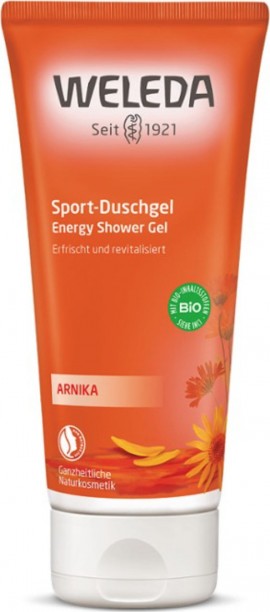 Weleda Arnika Energising Shower Gel Douche Sport Αφροντούς Τόνωσης με Άρνικα, 200ml