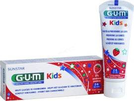 Gum Kids Οδοντόκρεμα Φράουλα Για Παιδιά 2-6 ετών 50ml