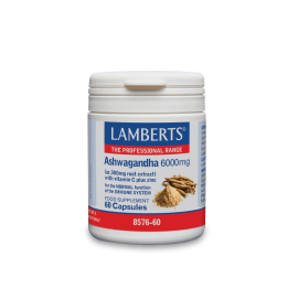 Lamberts Ashwagandha 6000mg Συμπλήρωμα Διατροφής Ανοσοποιητικού 60 Κάψουλες