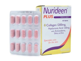 HealthAid Nurideen Plus,Θαλάσσιο Κολλαγόνο με Υαλουρονικό οξύ & βιταμίνες, 60tabs
