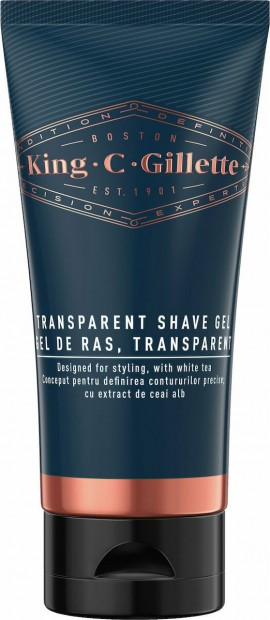 Gillette King Transparent Shave Gel Ξυρίσματος 150ml