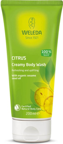 Weleda Citrus Creamy Body Wash Κρεμοντούς Κίτρο 200ml