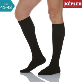 Powerpharm Kepler Black Socks No 41-43 (Μαύρες Κάλτσες Διαβαθμισμένης Συμπίεσης)