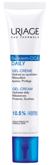Uriage Bariederm-Cica Daily Gel Cream Ιδανική Για Ενυδάτωση Και Προστασία Του Ταλαιπωρημένου Και Ευαίσθητου Δέρματος 40ml