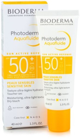 Bioderma Photoderm Aquafluid SPF50+ Αντηλιακή Κρέμα Προσώπου 40ml