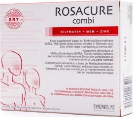 Synchroline Rosacure Combi Συμπλήρωμα Διατροφής Για Την Φυσιολογική Κατάσταση Του Δέρματος 30 Δισκία