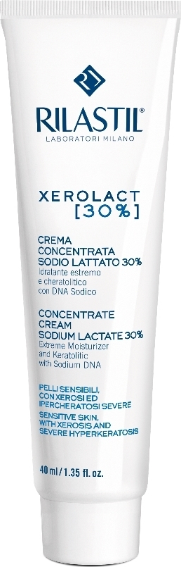 Rilastil Xerolact E Cream Concentrate Cream Sodium Lactate 30% 40ml