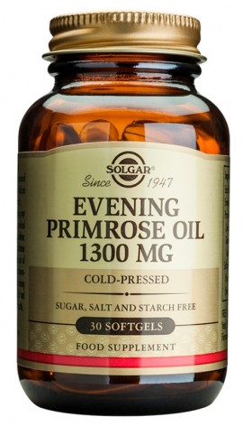 Solgar Evening Primrose Oil 1300 mg Συμπλήρωμα Διατροφής Για Ορμονική Υποστήριξη 30 Μαλακές Κάψουλες