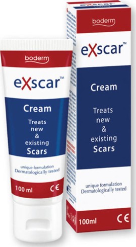 Boderm Exscar Cream Κρέμα Επούλωσης Ουλών, 100ml
