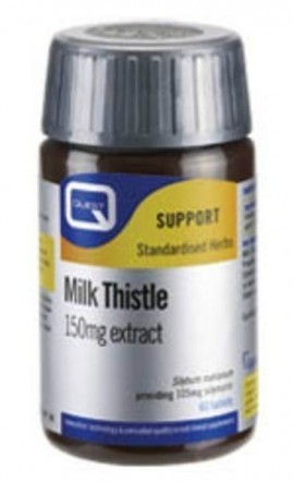 Quest MILK THISTLE 150 MG EXTRACT 60 TABS