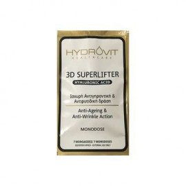 Hydrovit target healtcare 3D Superlifter Hyaluronic Acid Αντιγηραντικός Ορός Προσώπου - Λαιμού - Ντεκολτέ Σε 7 Μονοδόσεις
