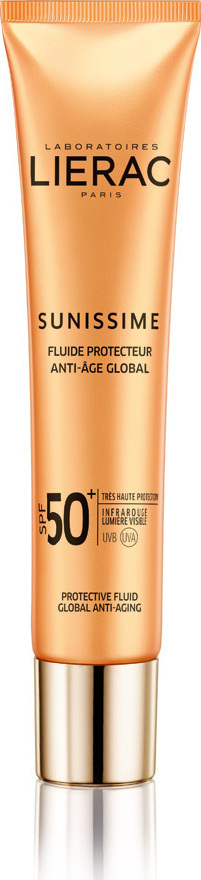 Lierac Sunissime Fluide Protecteur Anti - Age Global SPF50+ Αντηλιακή Λεπτόρρευστη Κρέμα Προσώπου 40ml