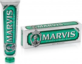 Marvis Classic Strong Mint + Xylitol Λεύκανση & Δροσερή Αναπνοή 85ml