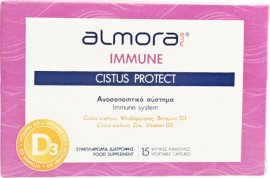 Almora Plus Immune Cistus Protect 15 φυτικές κάψουλες