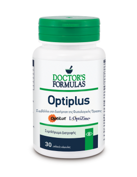 Doctors Formula Optiplus Συμπλήρωμα Διατροφής Για Διατήρηση Φυσιολογικής Όρασης 30 Κάψουλες
