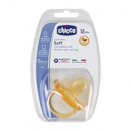 Chicco Physio Soft 12m+, Πιπίλα από καουτσούκ
