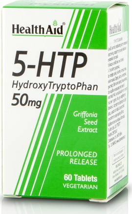 Συμπλήρωμα Διατροφής Για Tην Υγεία Του Νευρικού Συστήματος 5-HTP Health Aid 60 Caps